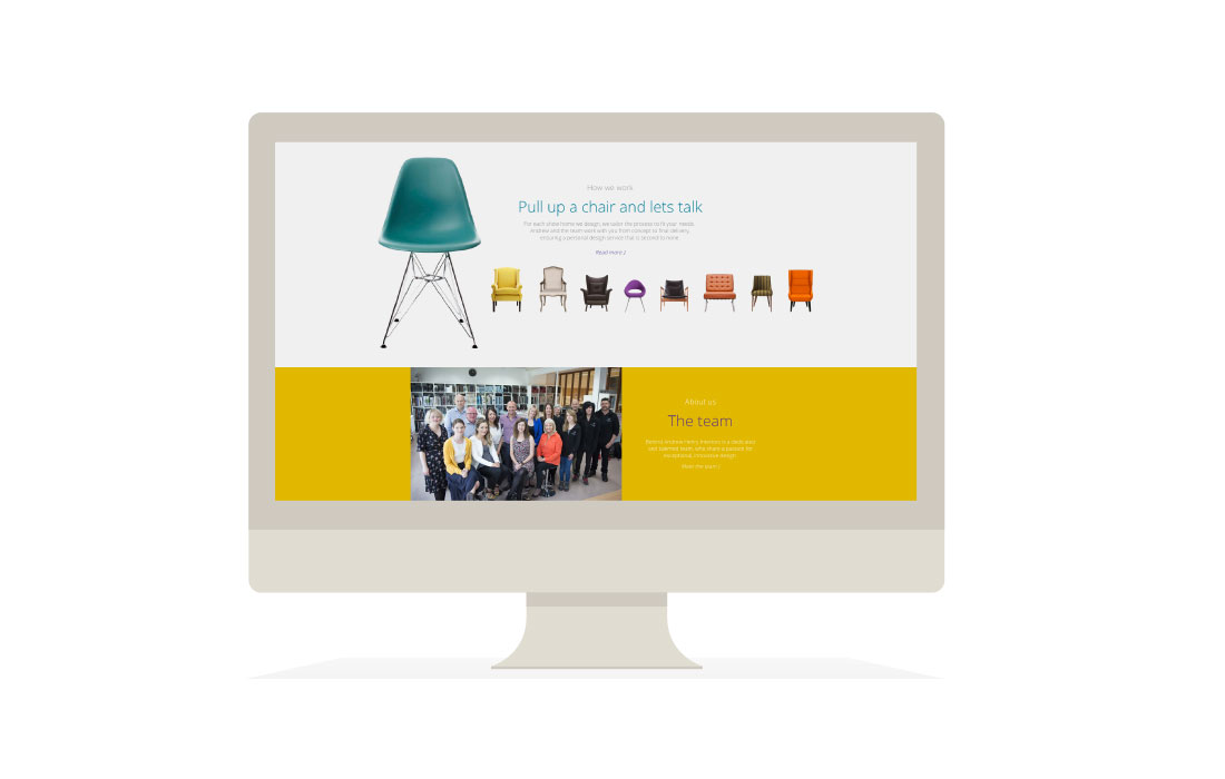 Andrew Henry Interiors Website