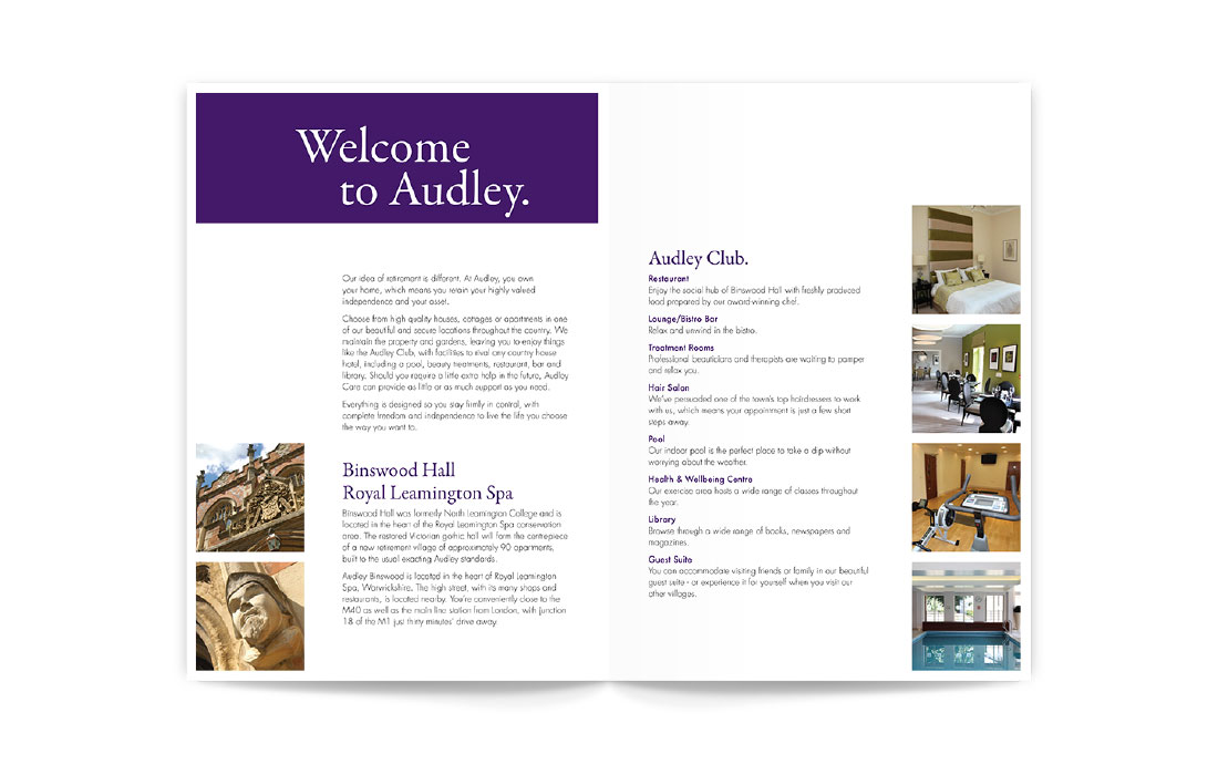 Audley Retirement Villages Spread