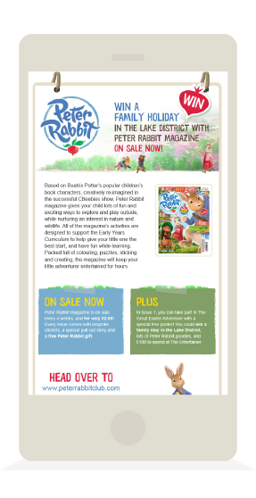 Immediate Media Peter Rabbit Email