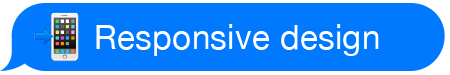 1. Responsive design
