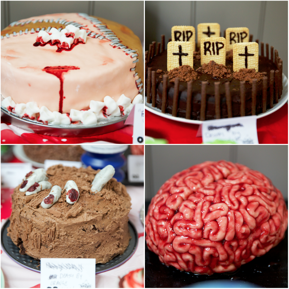 Top Left: Our winning cake by Sam Atchison