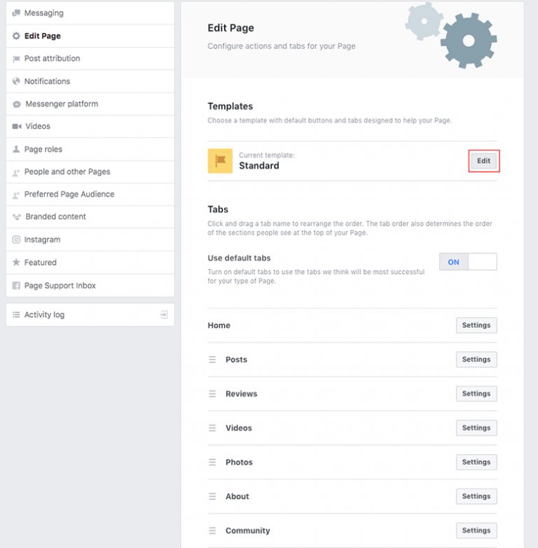 Which Facebook template should you be using for your business? Bopgun