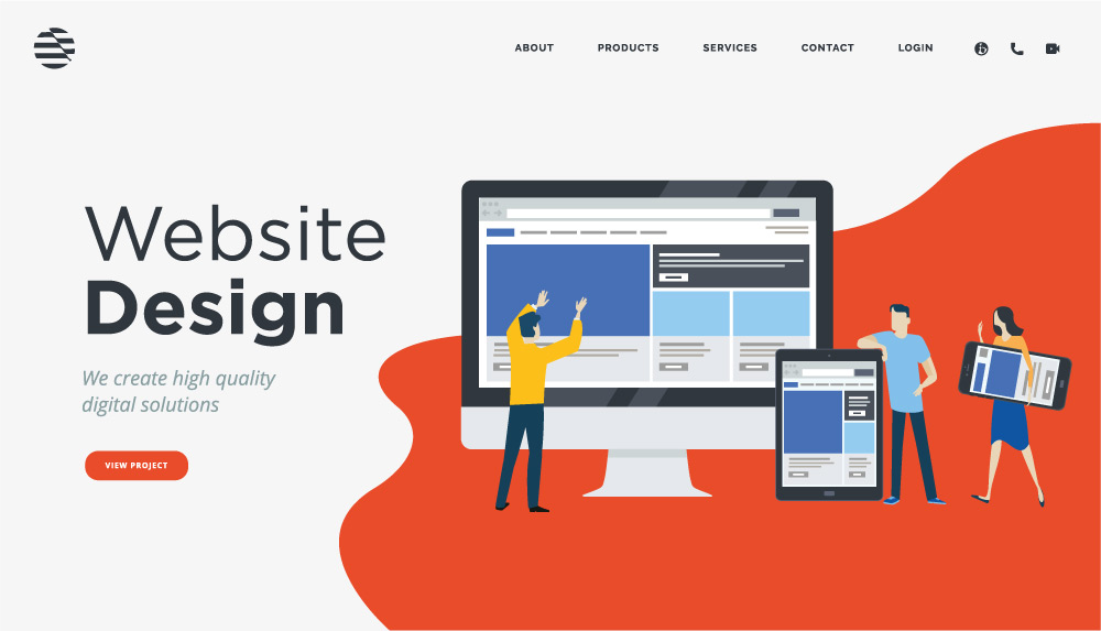 website design