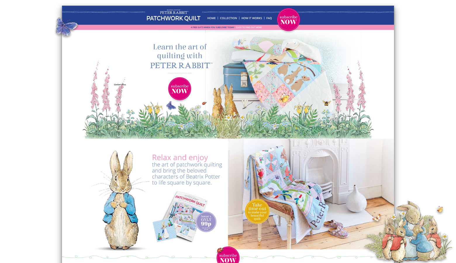 Peter Rabbit Website