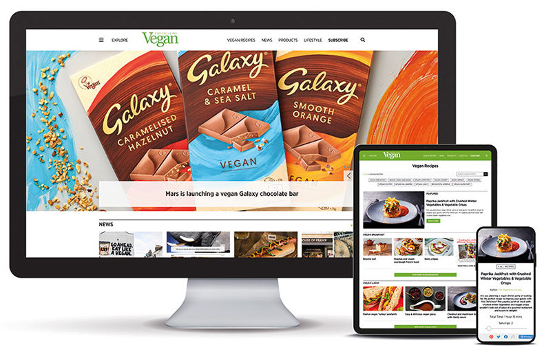 Vegan Food and Living Website