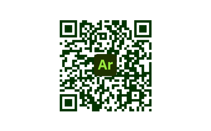 QR code that takes you to our interactive AR experience
